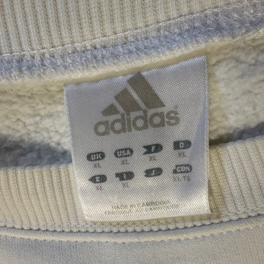 Adidas Vintage Damen Sweatshirt – Gesticktes Kreislogo
