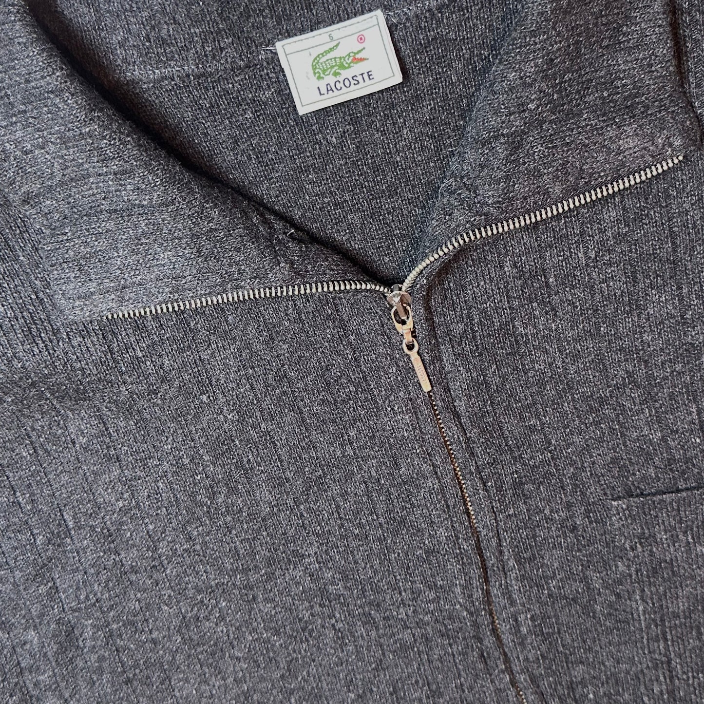 Lacoste-Weste mit Reißverschluss – Größe XXL