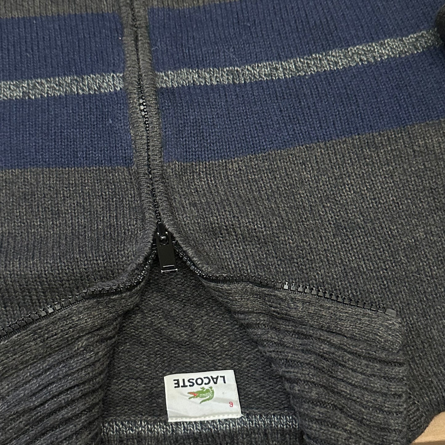 Gilet zippé Lacoste – Taille XL