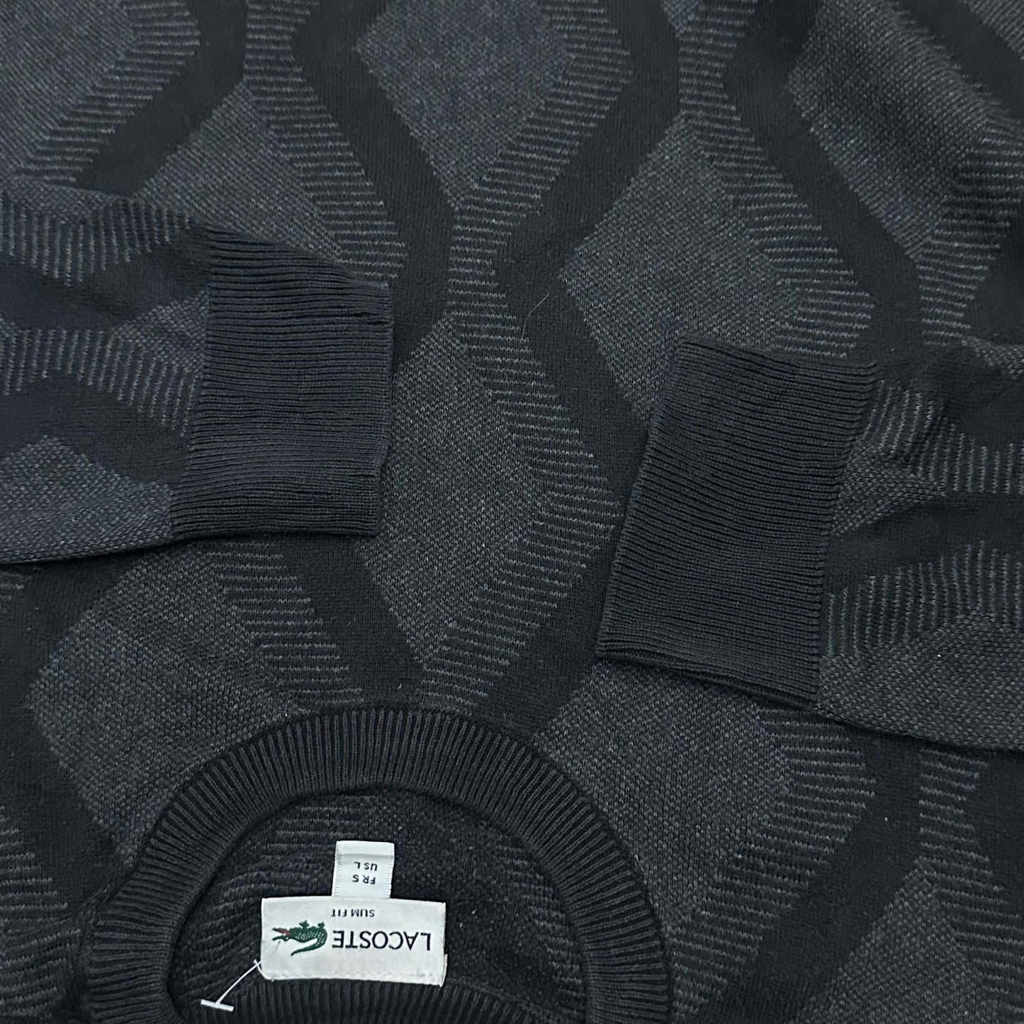 Pull Lacoste à motif texturé – Taille L