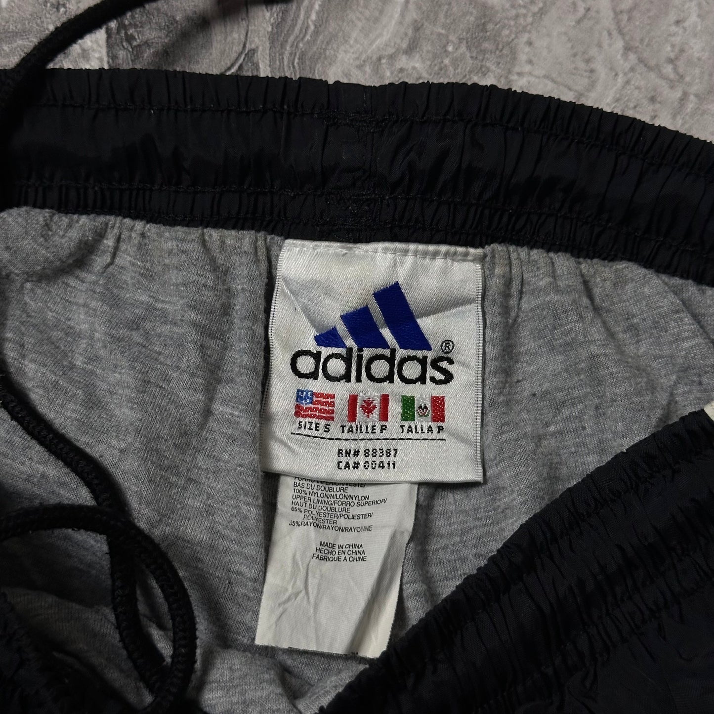 Track Pant Adidas Noir (1995-2000) – Taille S