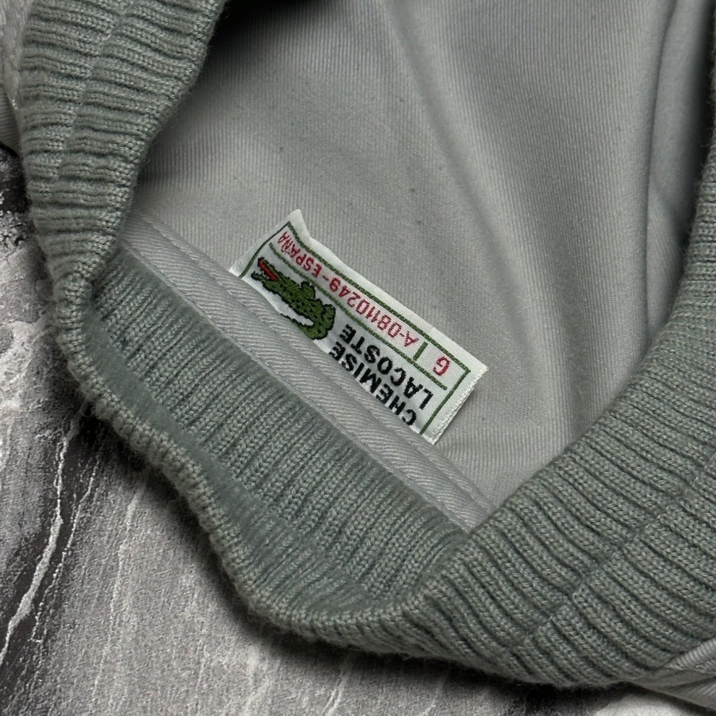 Veste Lacoste gris clair – Taille L