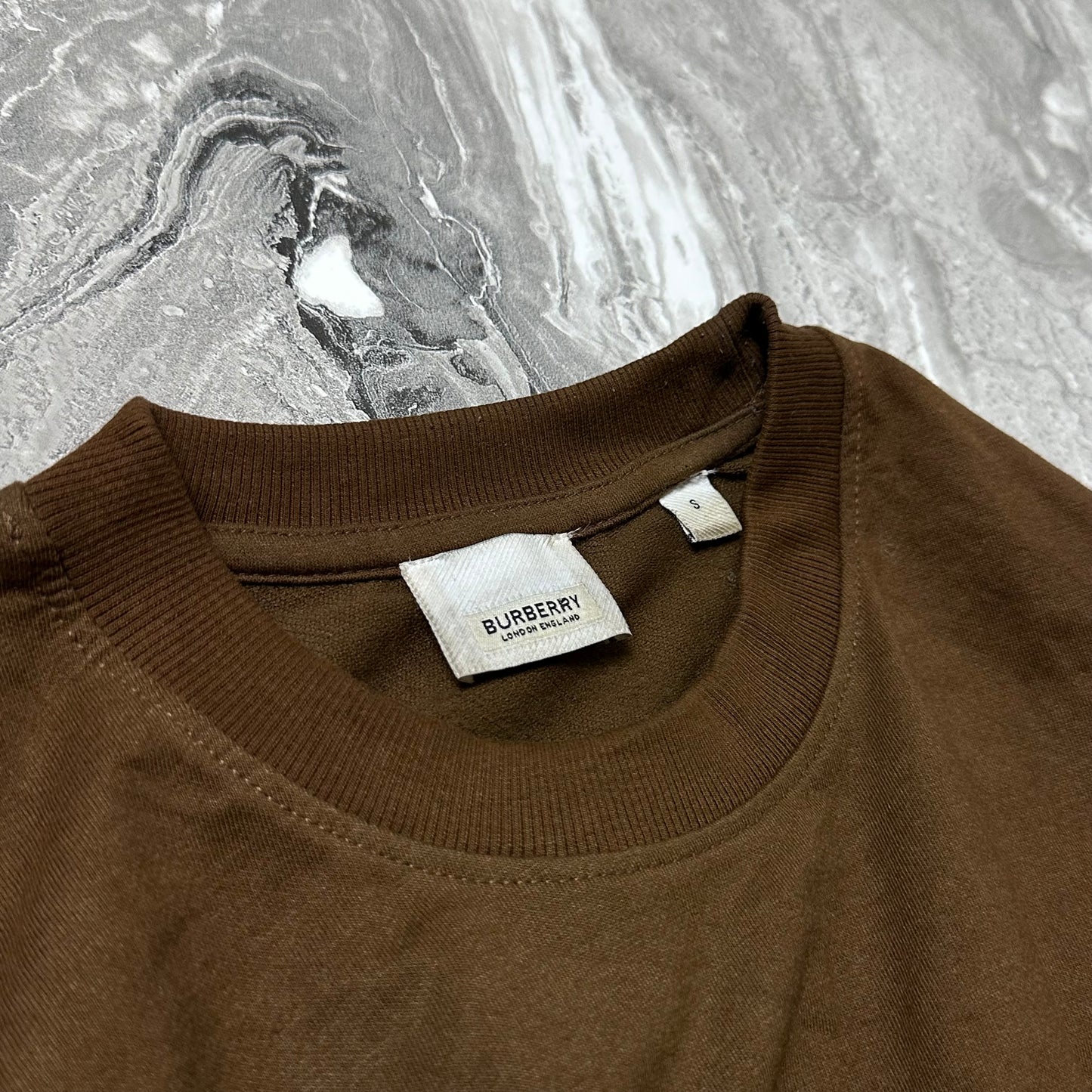 T-shirt Burberry Marron – Taille S