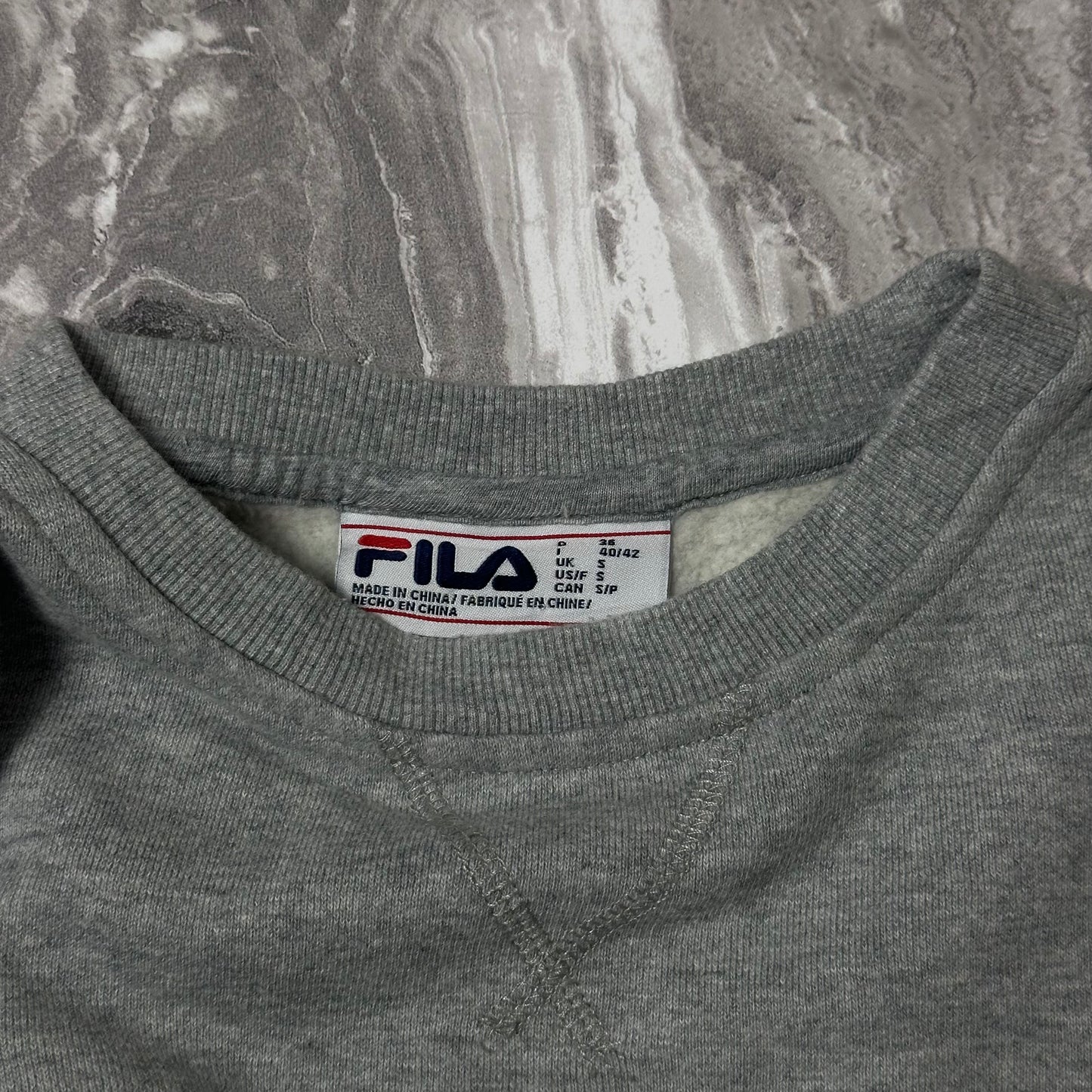 Sweat Fila gris – Taille S