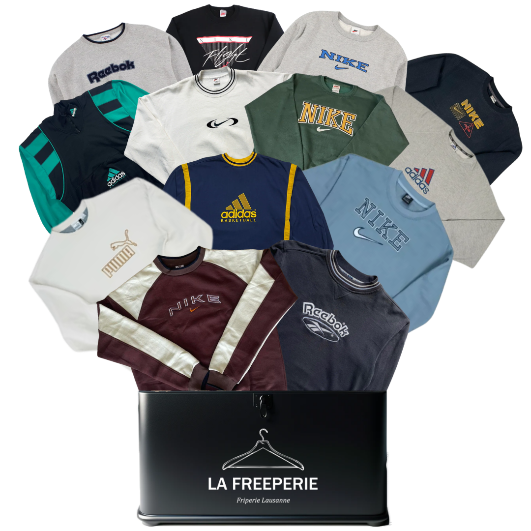 Ballot Sweatshirt Vintage Premium de Marque Nike adidas Puma Reebok