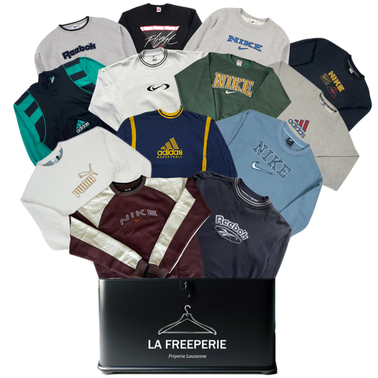 Ballot Sweatshirt Vintage Premium de Marque Nike adidas Puma Reebok