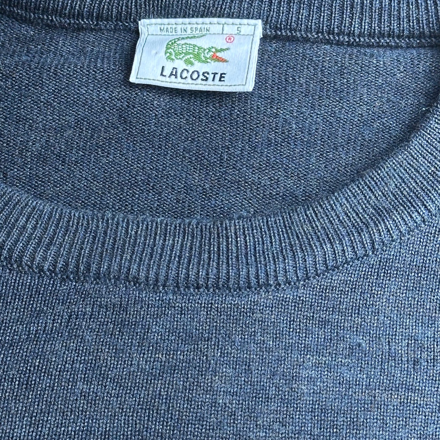 Pull Lacoste maille fine – Taille L