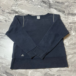 Sweat Adidas bleu marine casual – Taille S