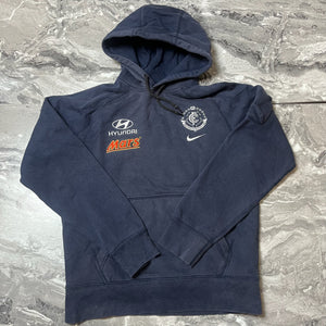 Sweat Nike bleu marine avec logos sportifs – Taille S