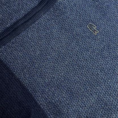 Lacoste-Strickjacke mit Reißverschluss – Größe XXL