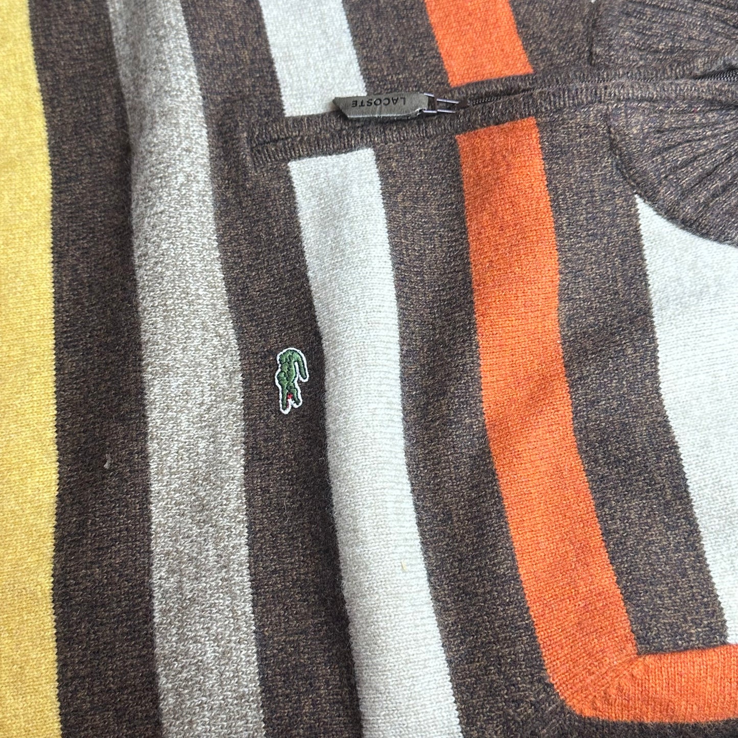 Pull demi-zip Lacoste – Taille XXL