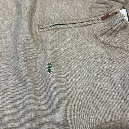 Pull Lacoste demi-zip – Taille M/L