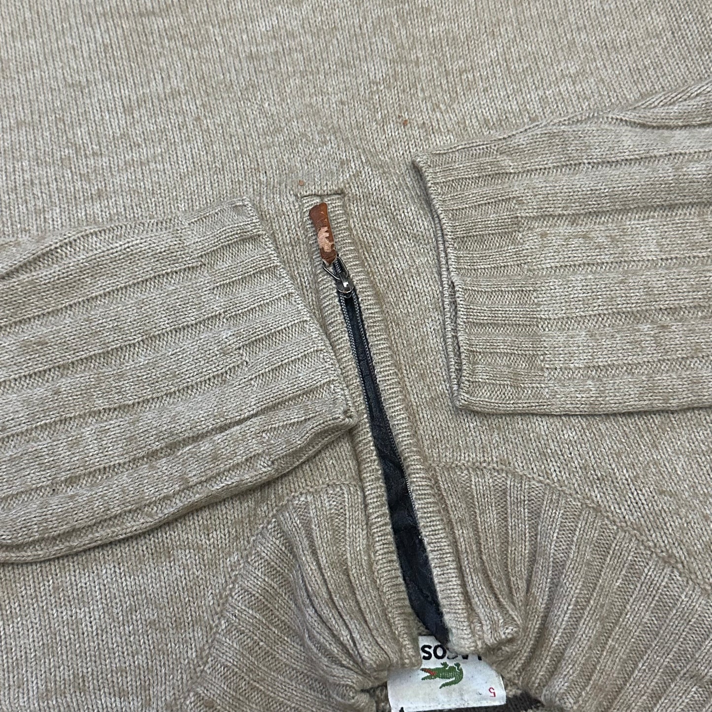 Pull Lacoste demi-zip – Taille M/L