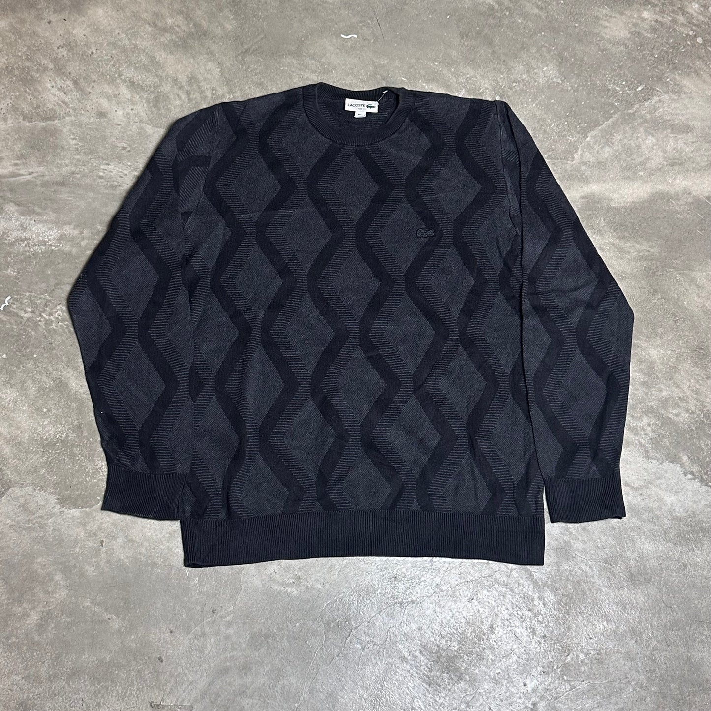 Pull Lacoste à motif texturé – Taille L