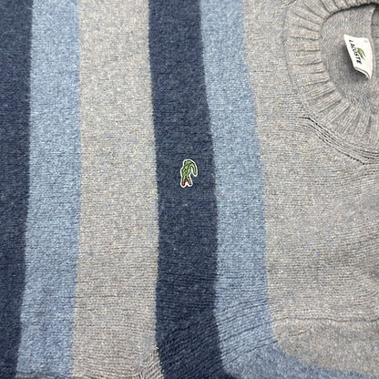 Pull Lacoste à rayures – Taille L