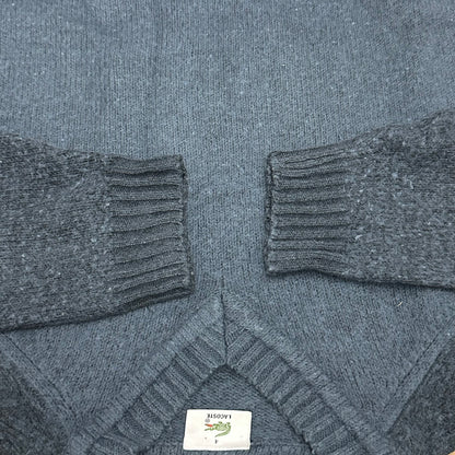Lacoste V-Ausschnitt-Pullover – Größe M