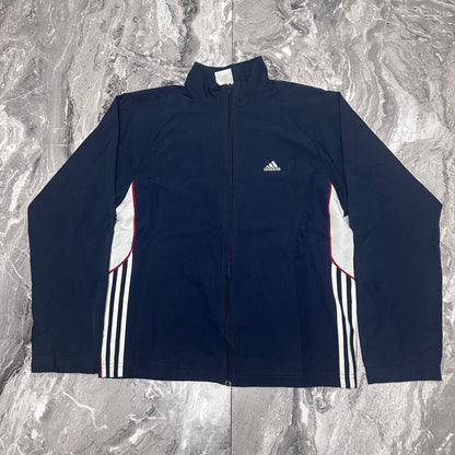 Veste Adidas zippée logo dos – Taille L (boys - 170cm)