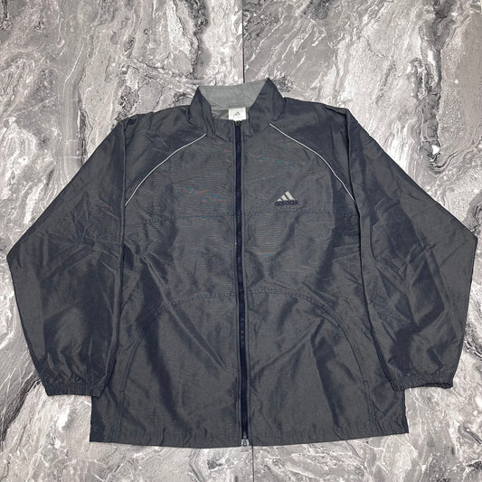 Veste Adidas Gris 2000s– Taille L