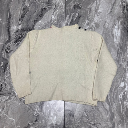 Burberry-Pullover mit Rundhalsausschnitt und Print – Damengröße XL