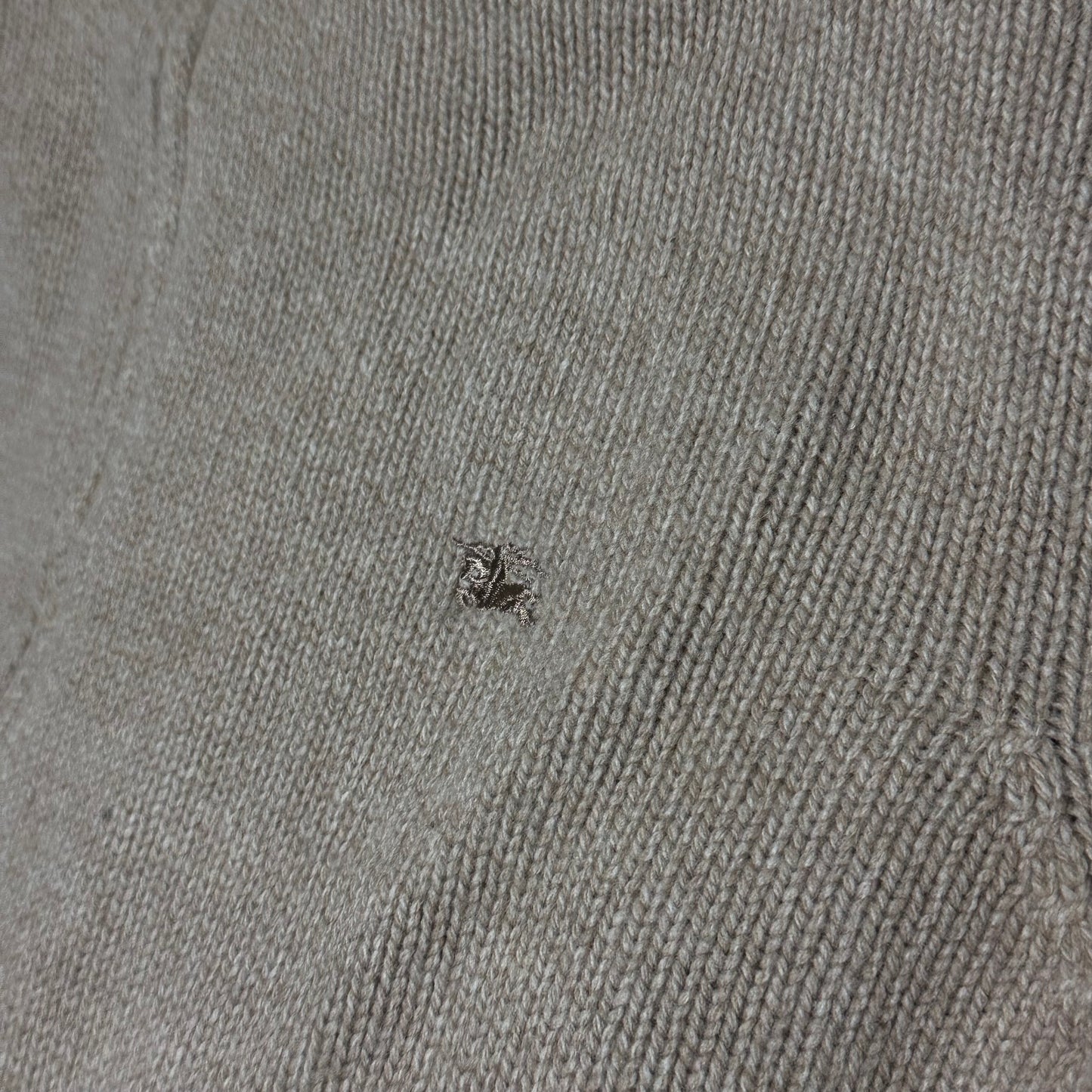 Pull zippé avec coudières Burberry – Taille M