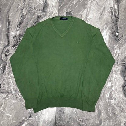 Burberry V-Ausschnitt-Pullover – Größe S