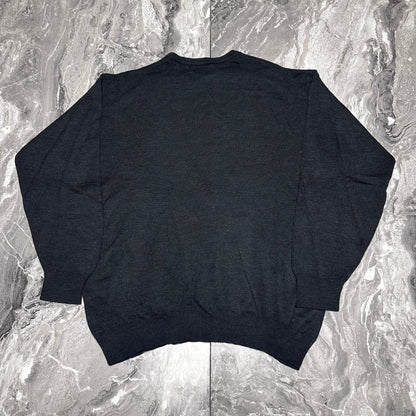 Schwarzer Burberry London Pullover – Größe XL