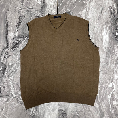Ärmelloser Pullover in Beige von Burberry – Größe M