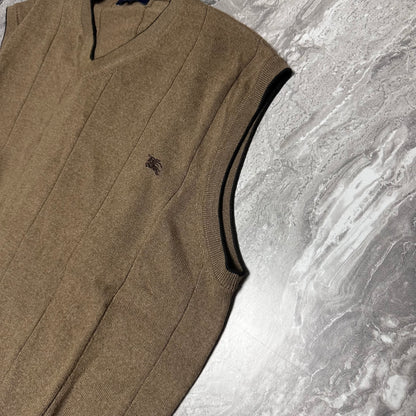 Ärmelloser Pullover in Beige von Burberry – Größe M