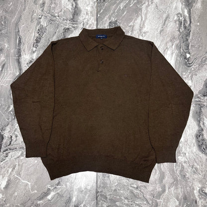 Pull col polo Burberry London – Taille M