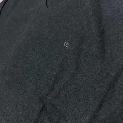 Pull col V Burberry Vert – Taille M