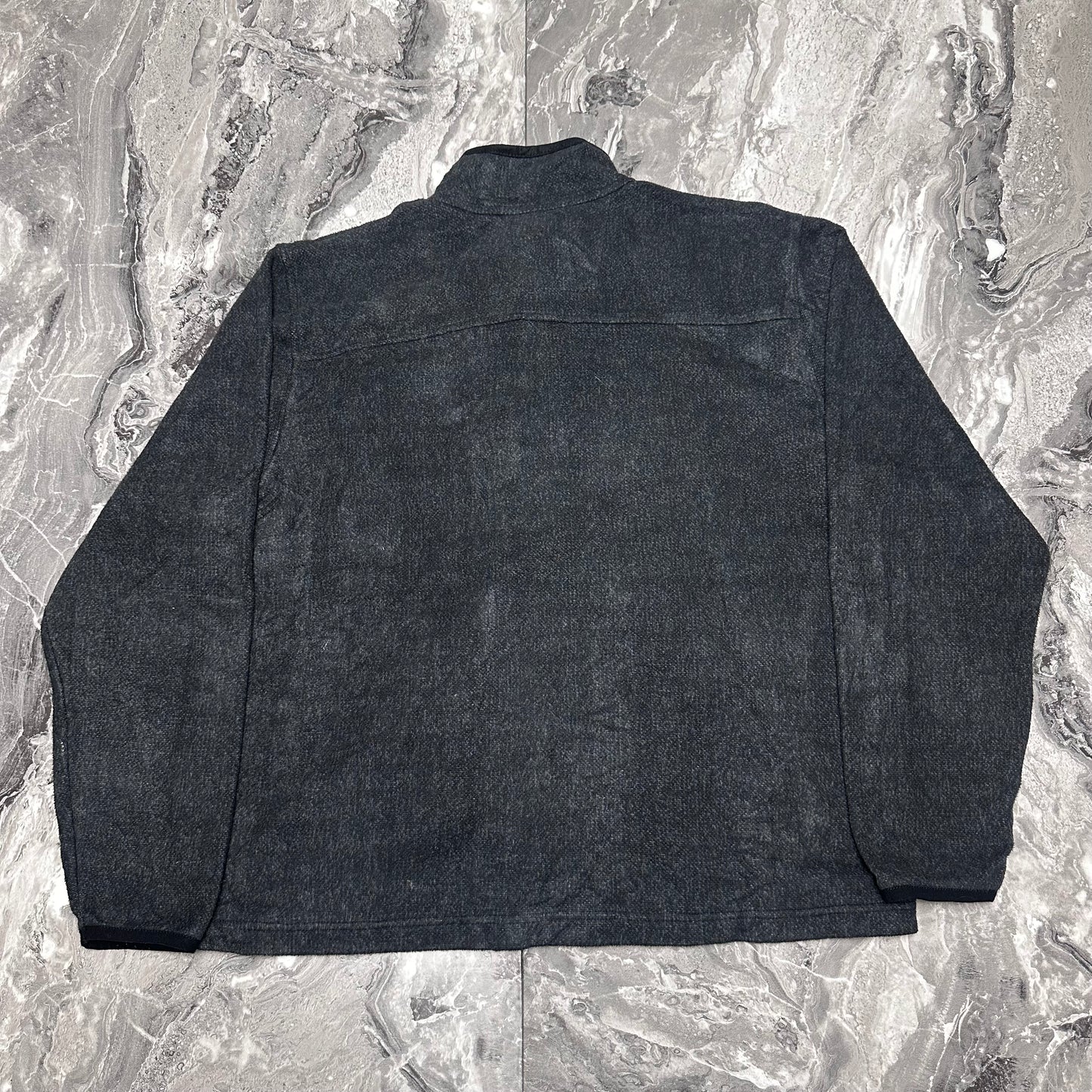 Graue Carhartt Fleecejacke – Größe L