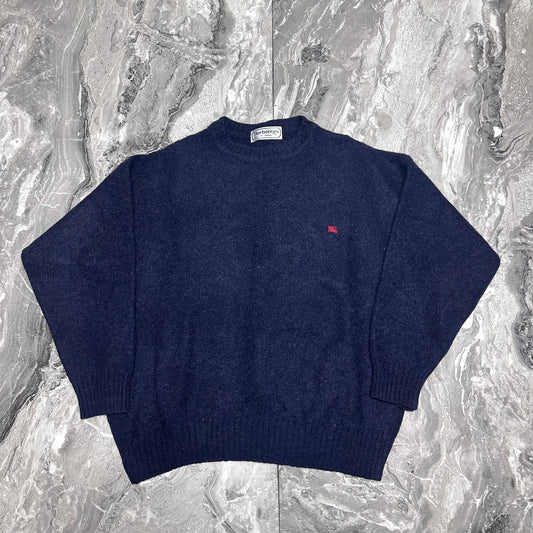 Burberrys blauer Pullover – Größe XL