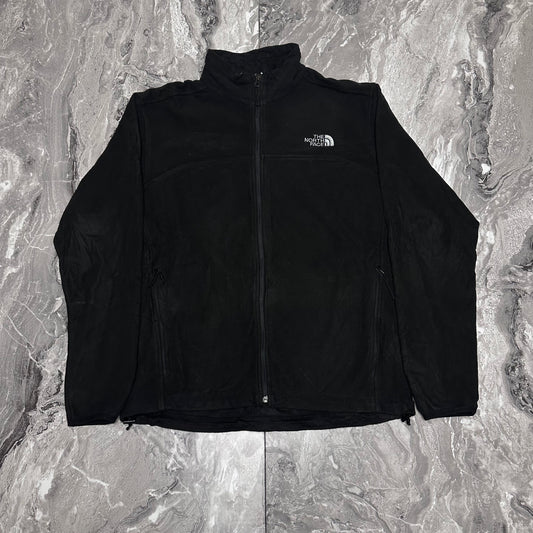 Schwarze Fleecejacke von The North Face – Größe M