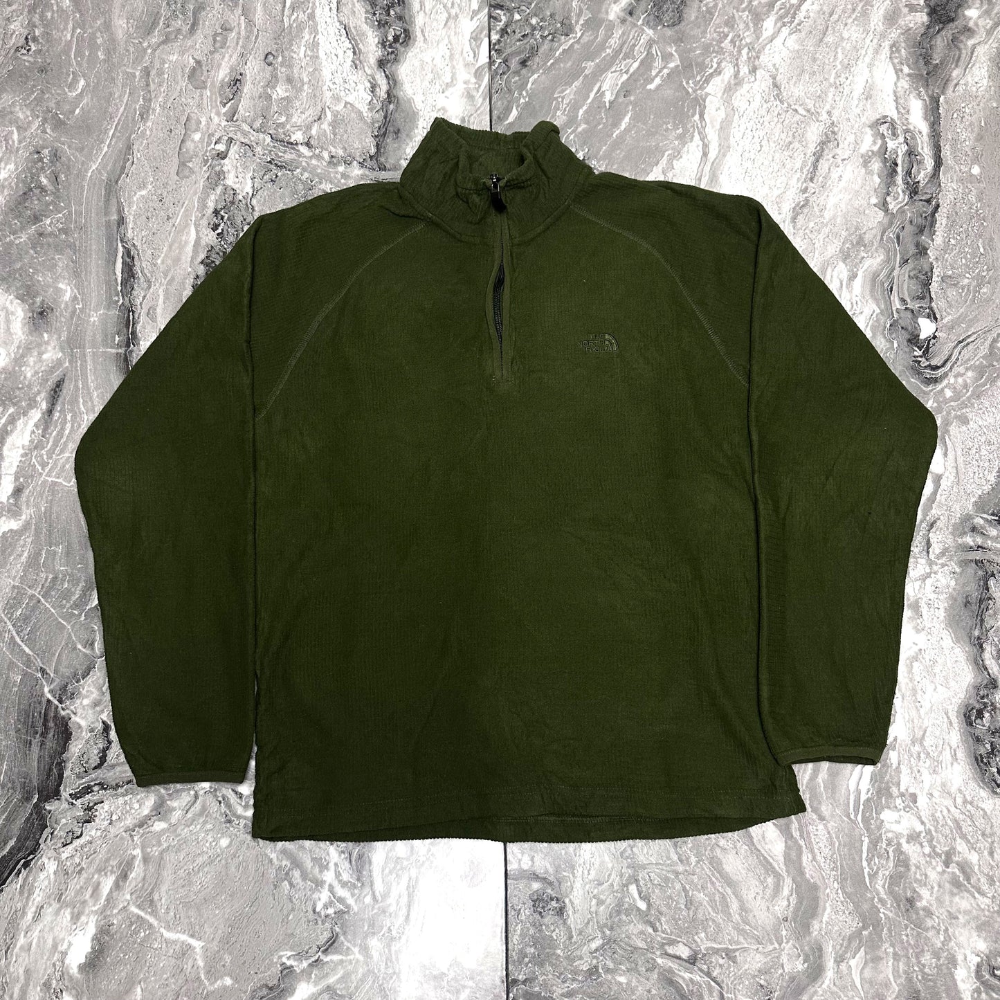 The North Face Khaki Fleece – Größe S