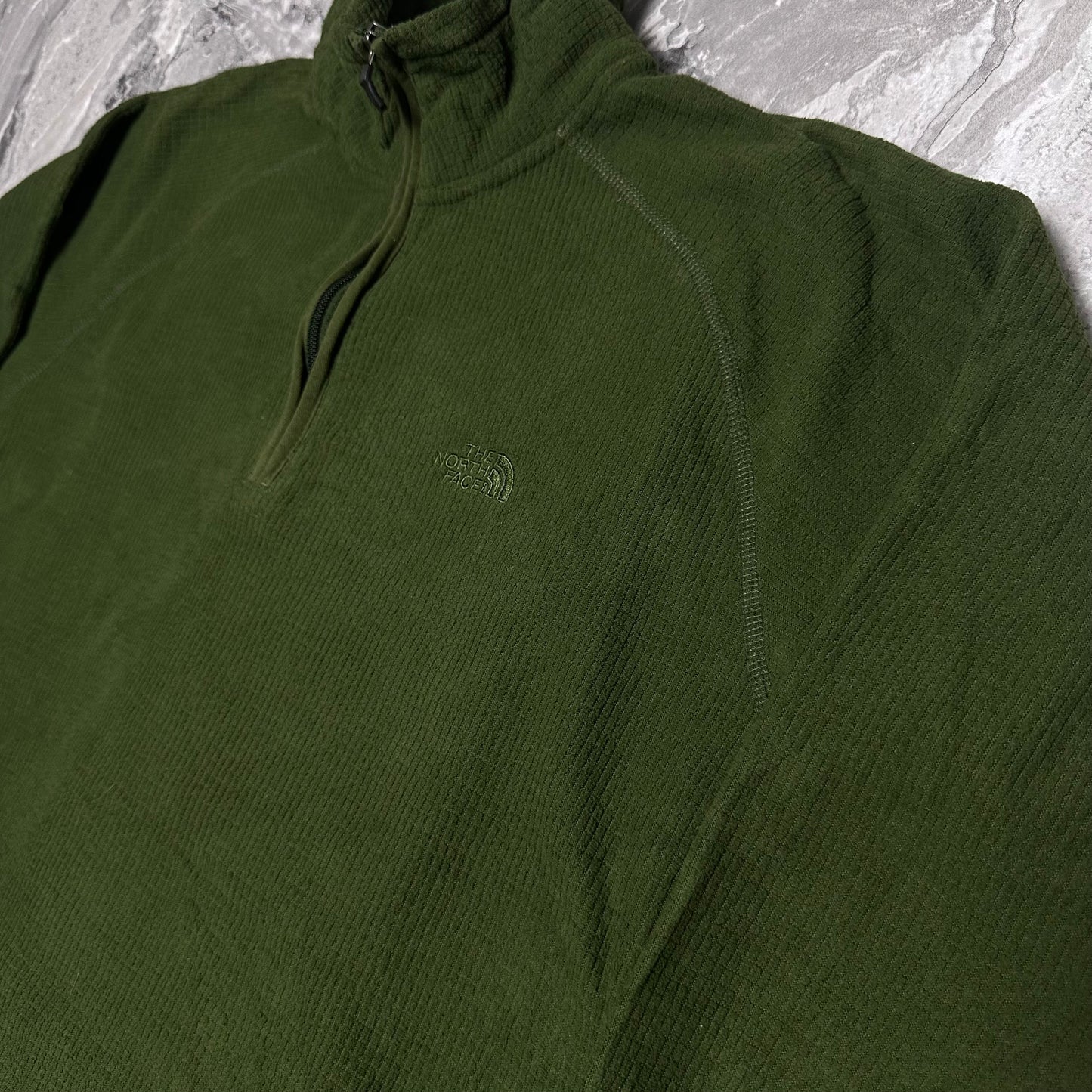 The North Face Khaki Fleece – Größe S
