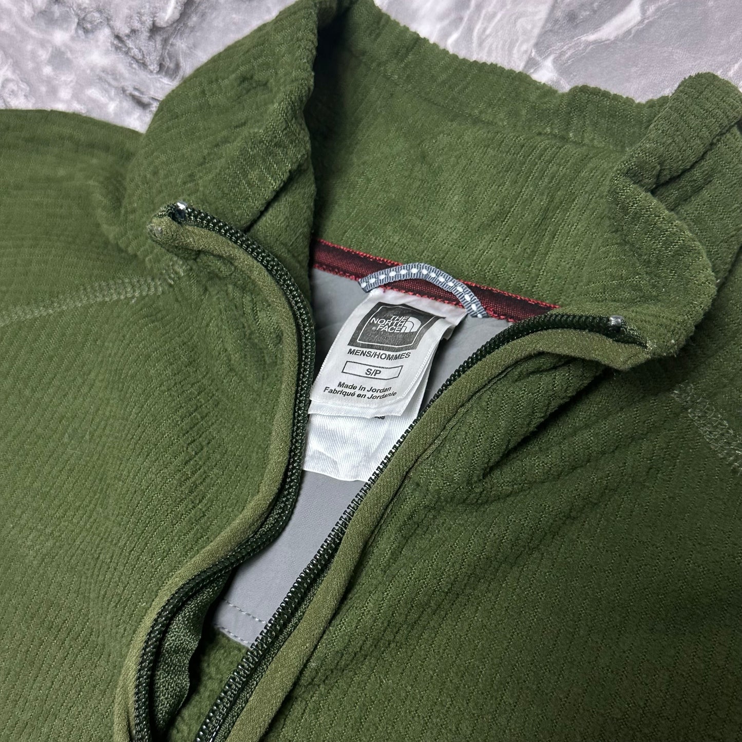 The North Face Khaki Fleece – Größe S