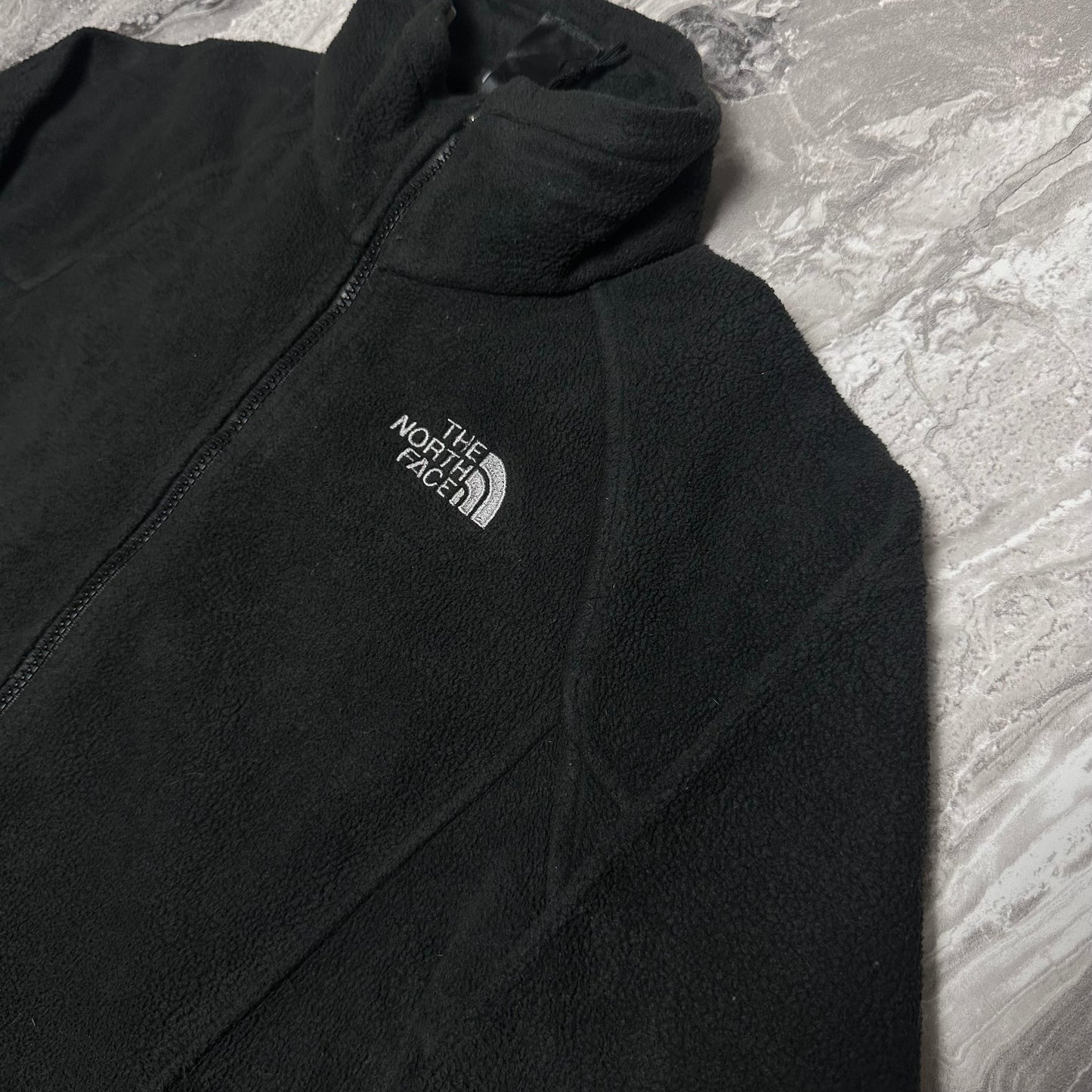 The North Face Fleecejacke, Schwarz – Größe S (Damen)