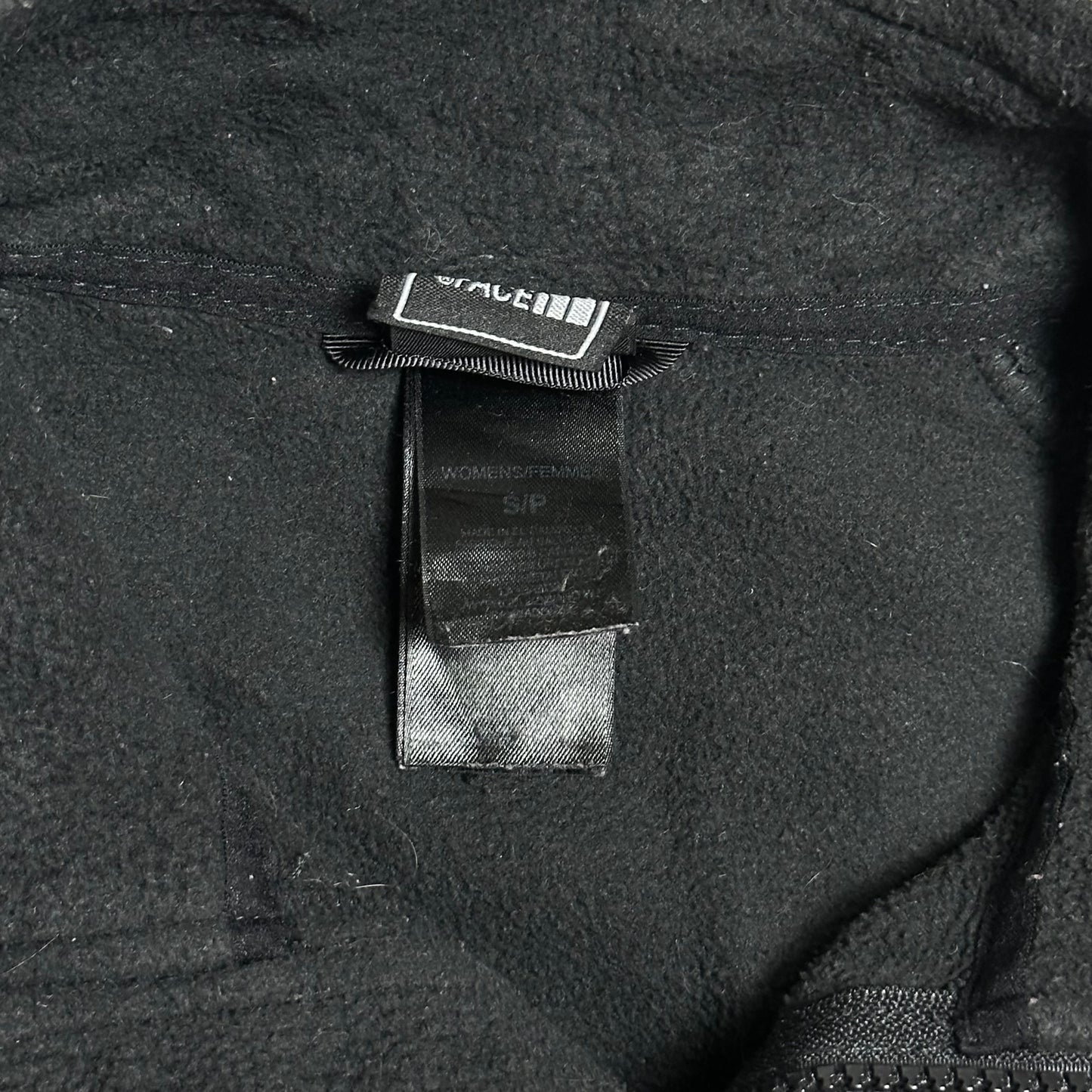 The North Face Fleecejacke, Schwarz – Größe S (Damen)