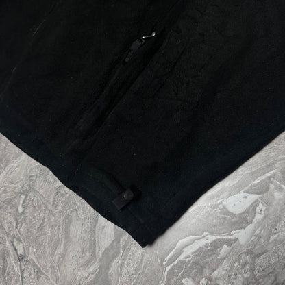 Schwarze Fleecejacke von The North Face – Größe S