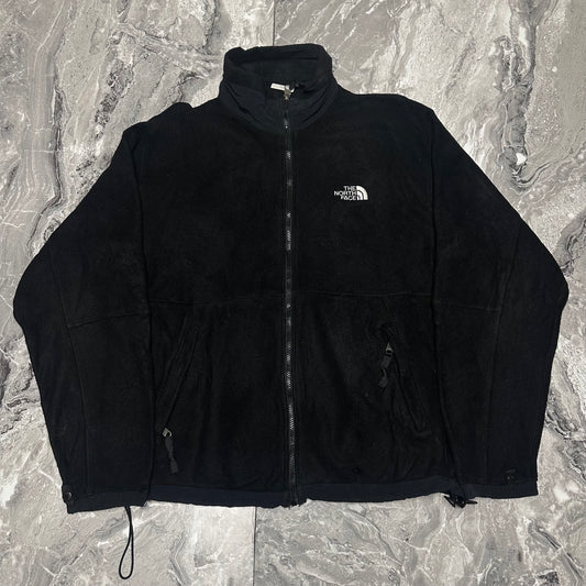 The North Face schwarzes Fleece – Größe L