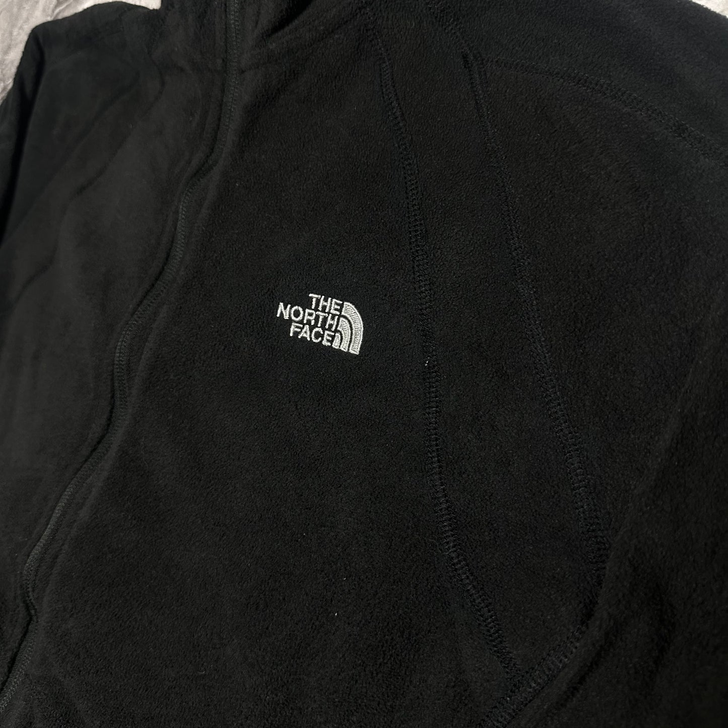 The North Face schwarzes Fleece – Größe M (Damen)
