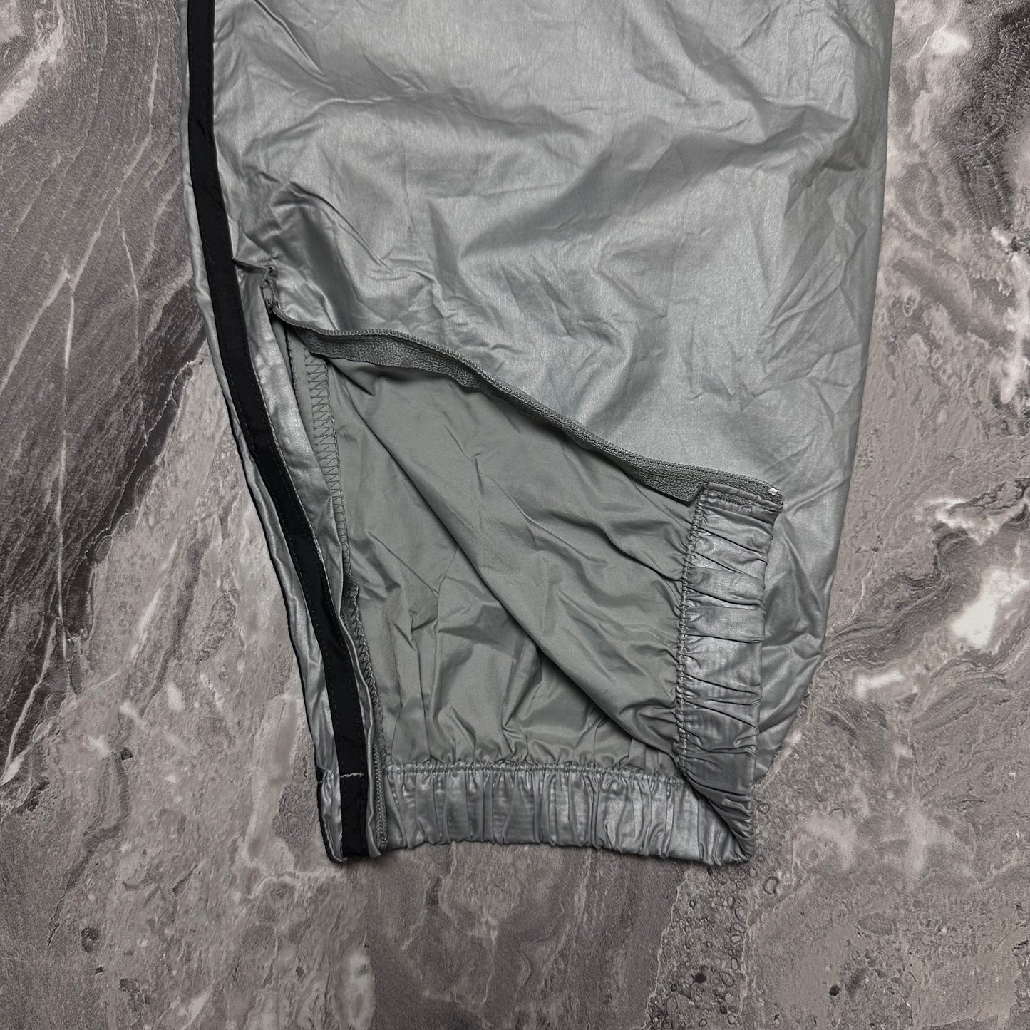 Adidas Trainingshose Silbergrau (1995-2000) – Größe XL