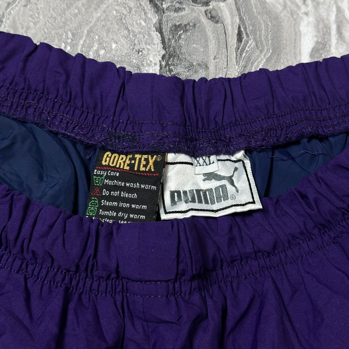 Track Pant Puma Violet rare vintage (1980-1990) – Taille XXL
