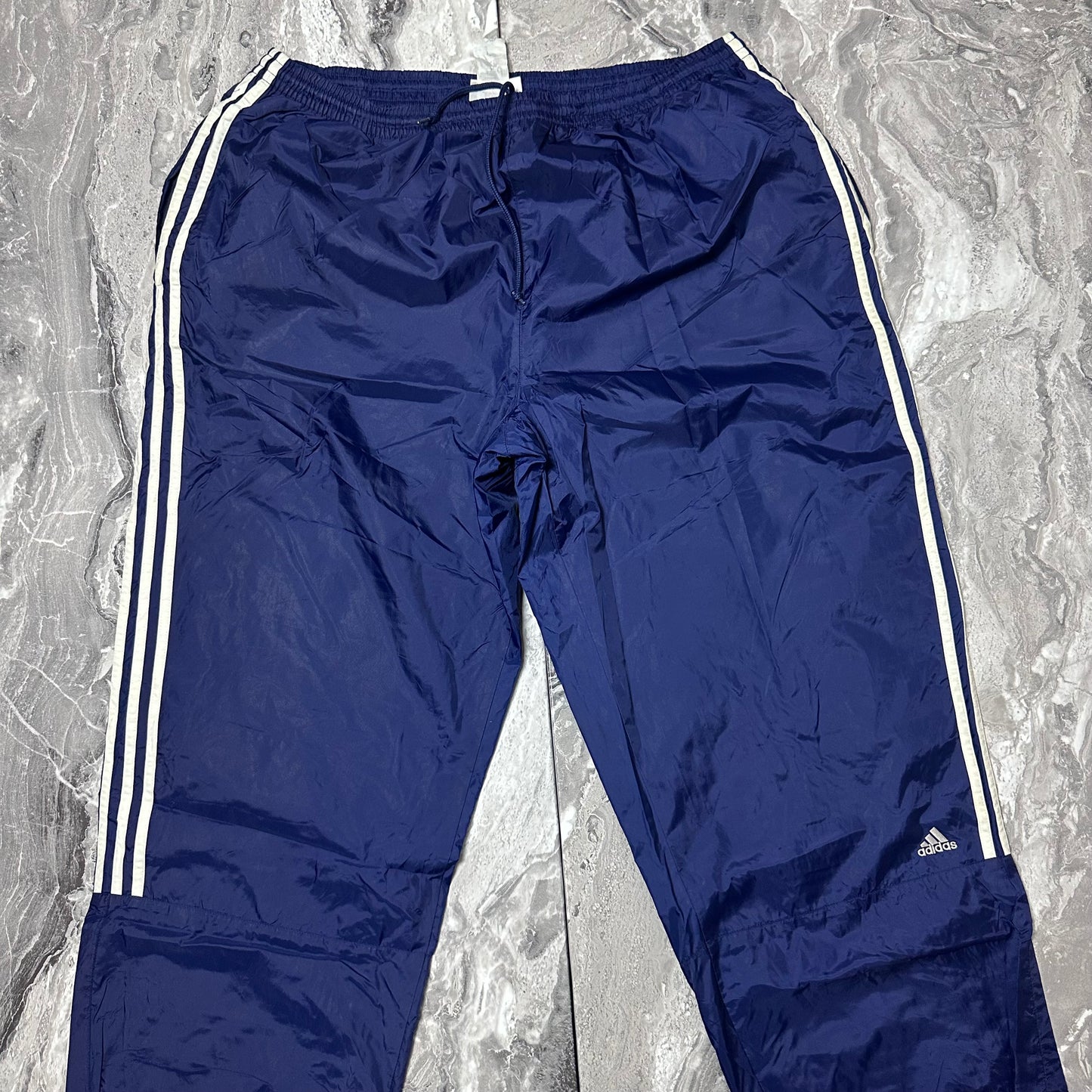 Adidas Trainingshose, Marineblau (1998–2001) – Größe XXL