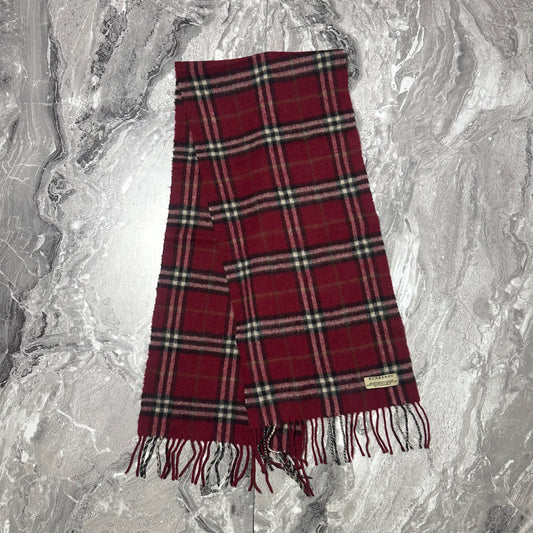 Écharpe Burberry Rouge