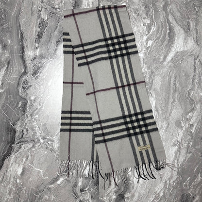 Écharpe Burberry Gris Clair