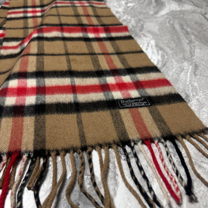 Écharpe Burberry Beige Camel