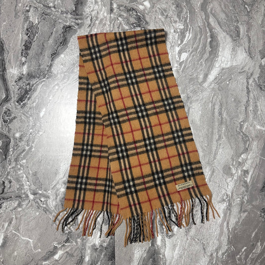 Écharpe Burberry Camel