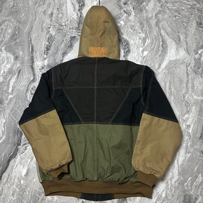 Carhartt Patchwork-Jacke – Größe L