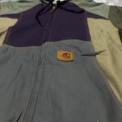 Carhartt Patchwork-Jacke – Größe L